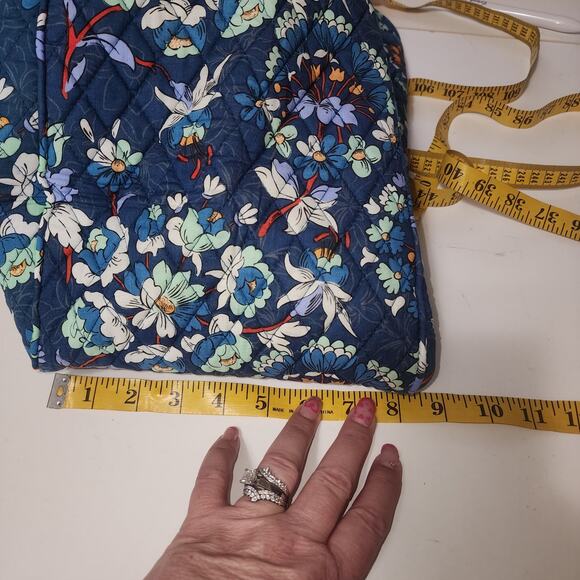 NWT Vera Bradley Tote Grand 2.0 Floral Bursts vacation travel tropical fairy - Picture 9 of 9